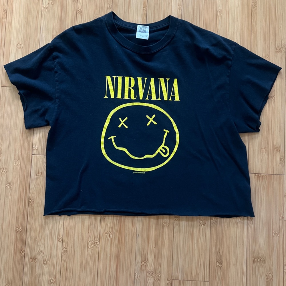 Vintage 1992 Smiley Nirvana Tee